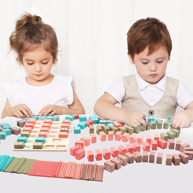 Children's Intellectual Toys, Building Blocks, Organ Literacy, Dominoes For Children