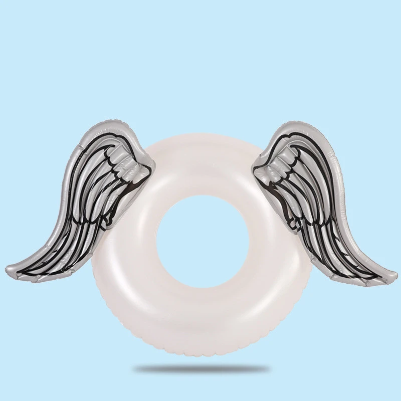 Sequined wings swim ring