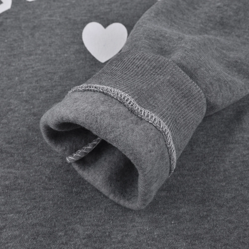Letter printed sweater