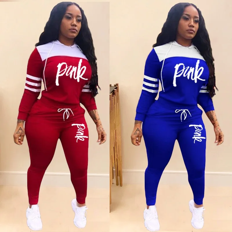 Women's alphabet sports suit