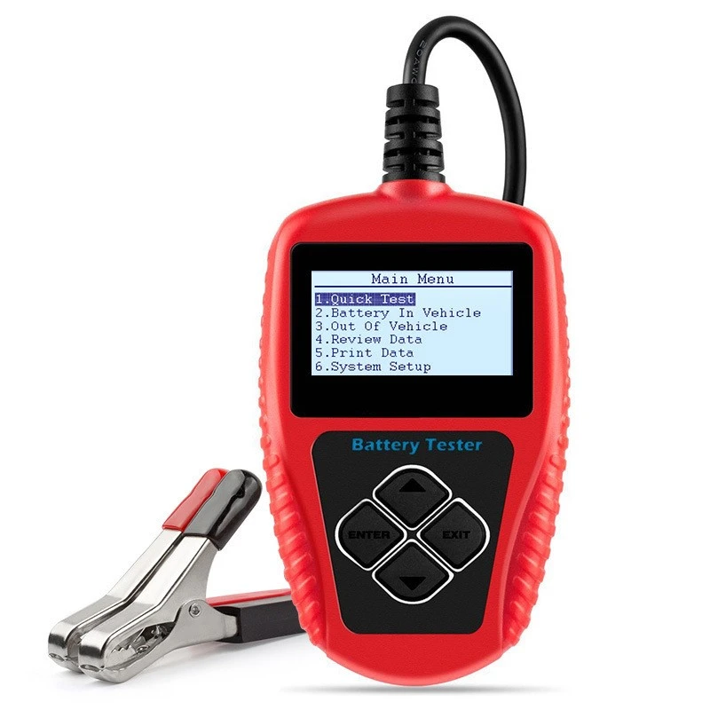 Car battery analyzer battery tester