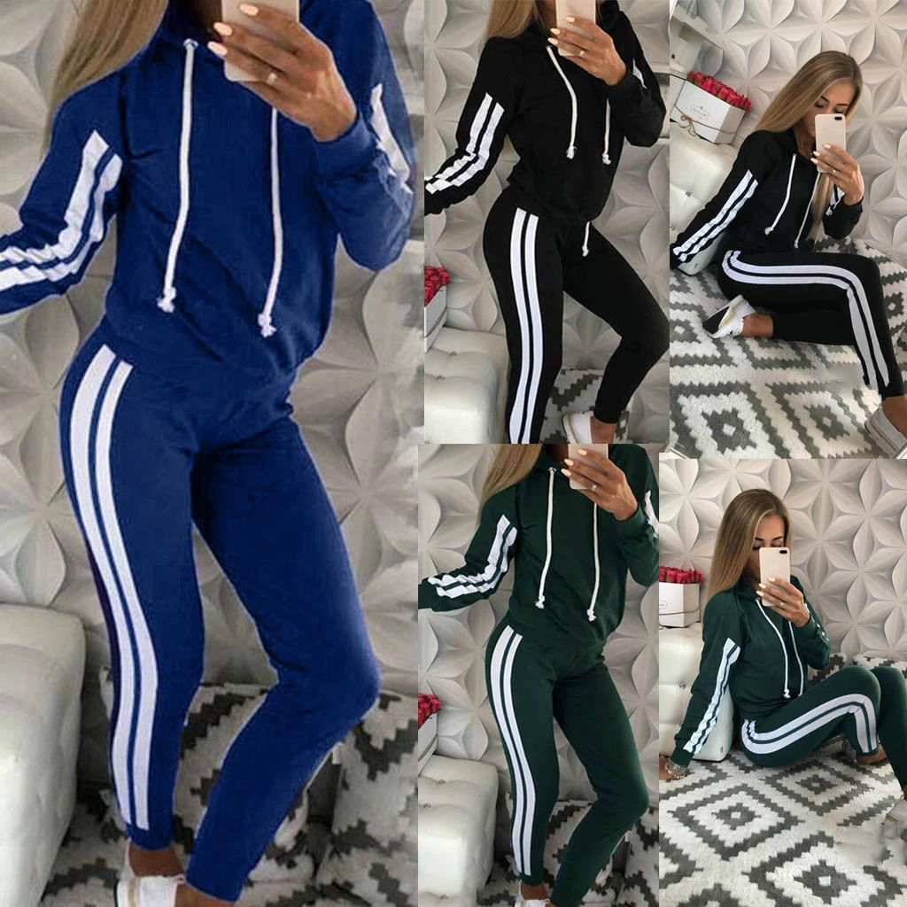 Women's sports casual sweater suit