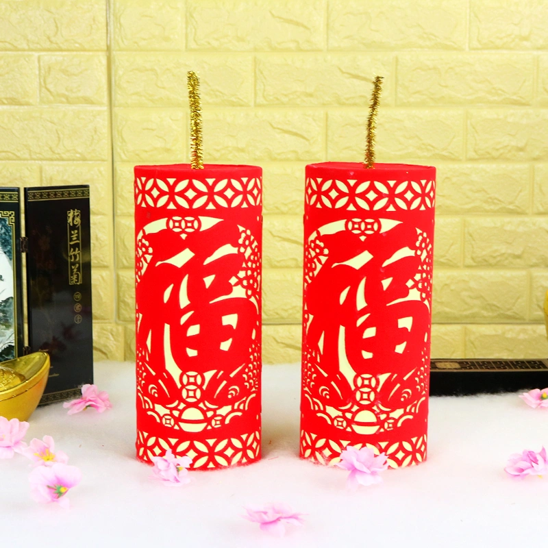 Firecracker ornaments for the Spring Festival