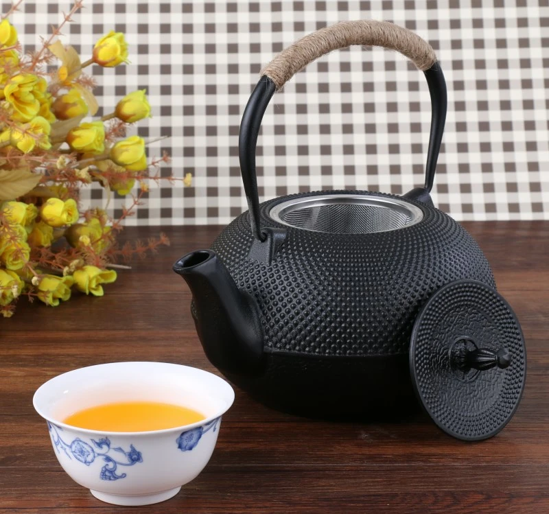 Cast Iron Teapot 1.8L Large Capacity