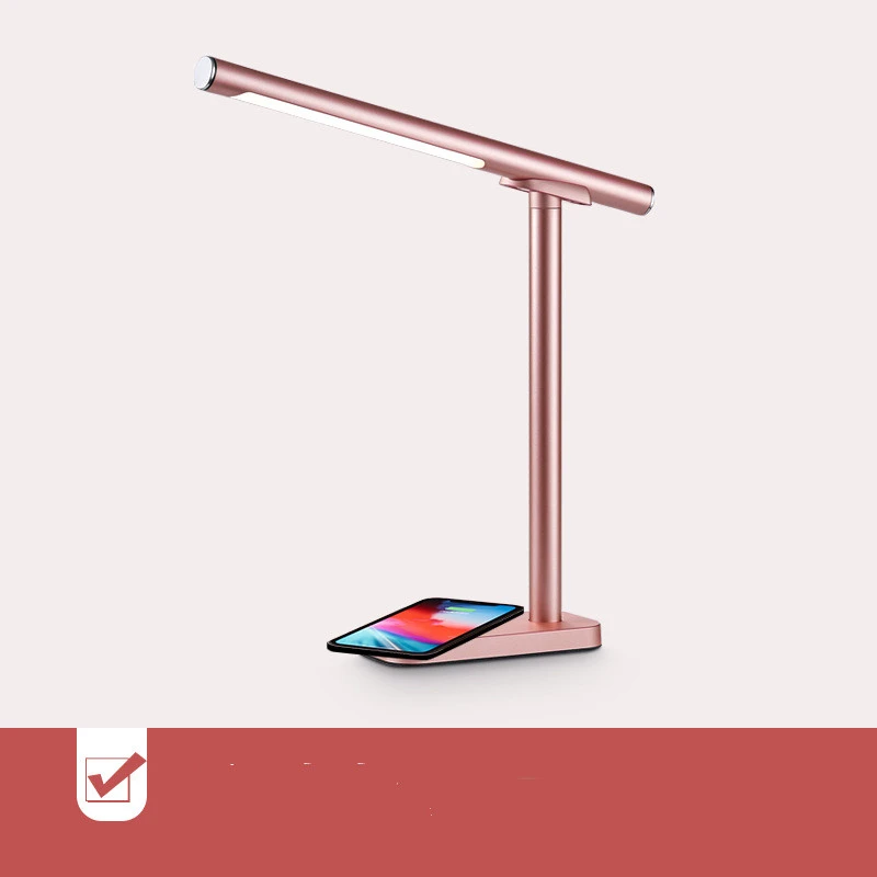 Mobile Phone Wireless Charging LED Desk Lamp Is More Detachable