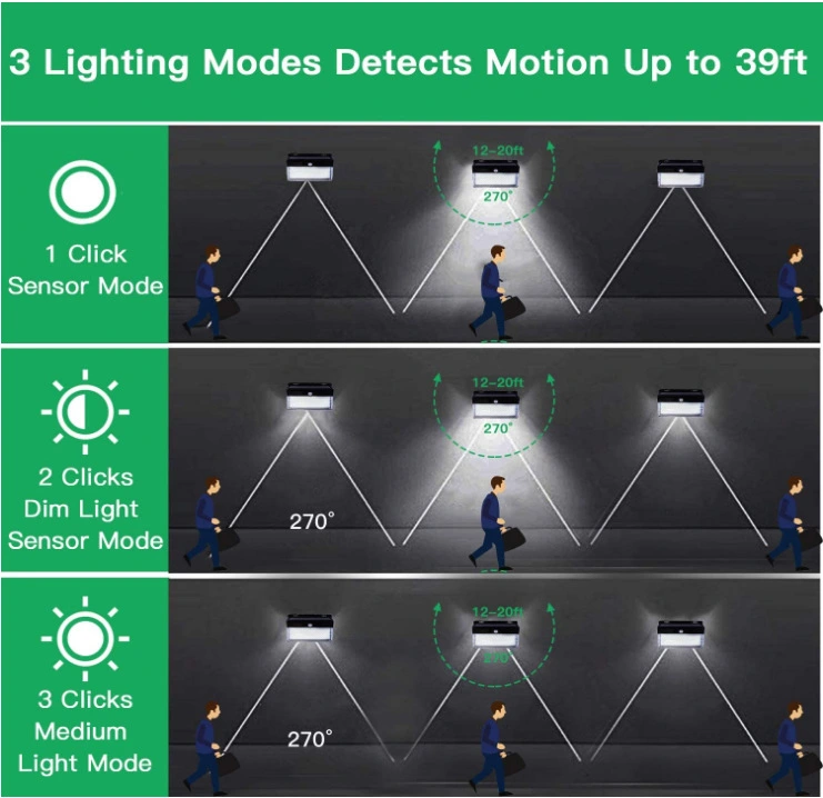 Outdoor human induction light