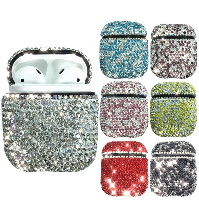 Compatible with Apple, Headphone rhinestone case