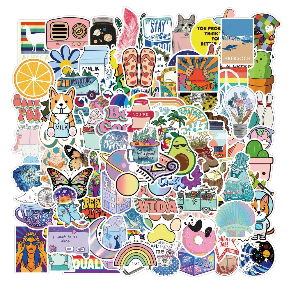 Cartoon  graffiti stickers PVC waterproof