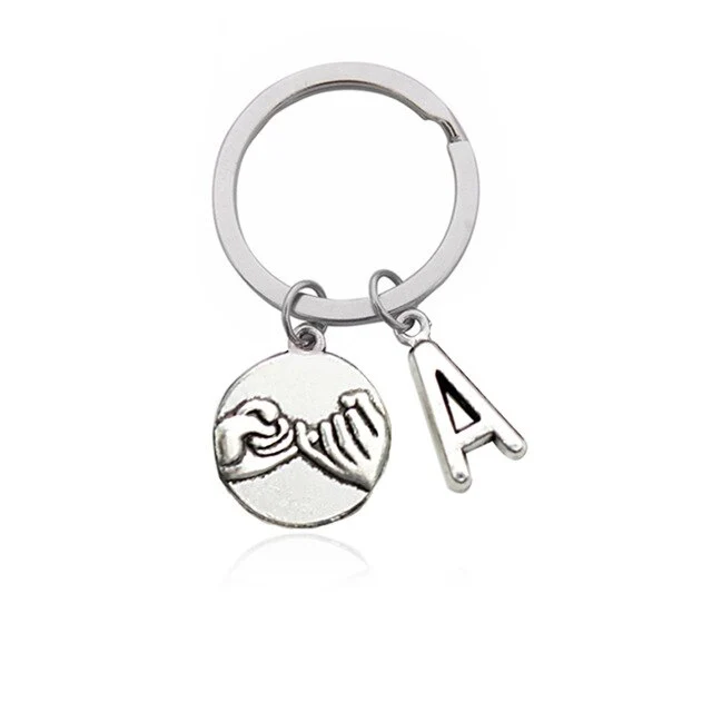 You are my one letter keychain