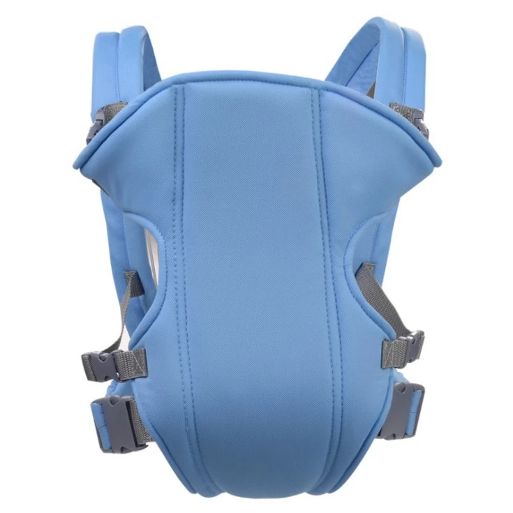 Baby carrier with curved strap