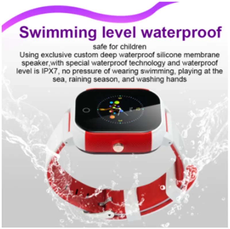 Student Waterproof Positioning Smart Watch