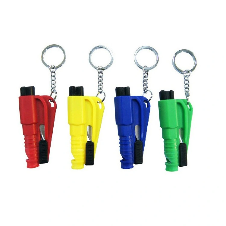 Keychain safety hammer