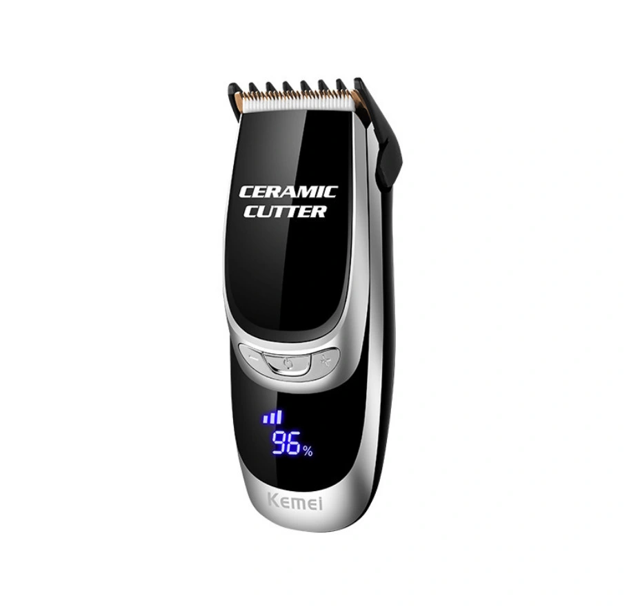 LCD power display barber scissors