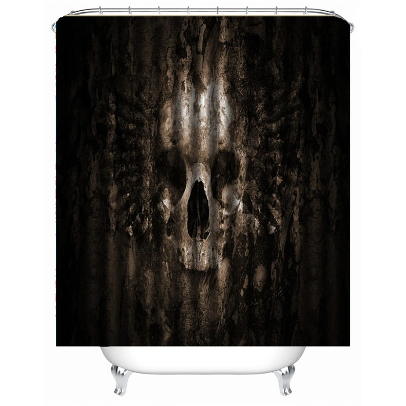 Thickened customized waterproof shower curtain