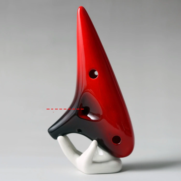 Twelve-hole gradient playing Ocarina