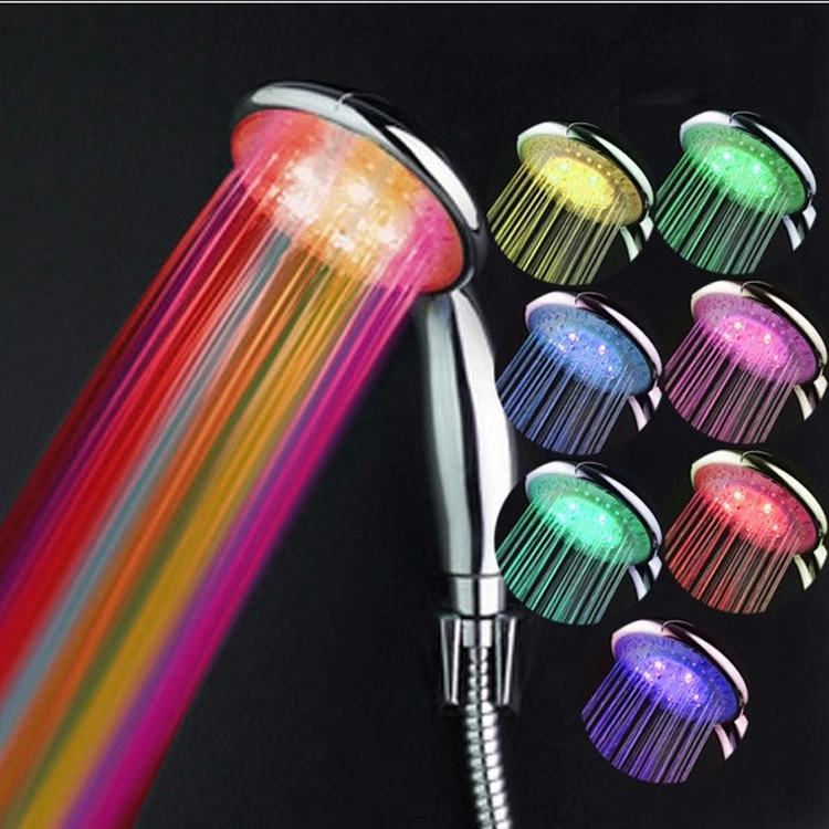 Water Heater Temperature Control Colorful Shower Nozzle