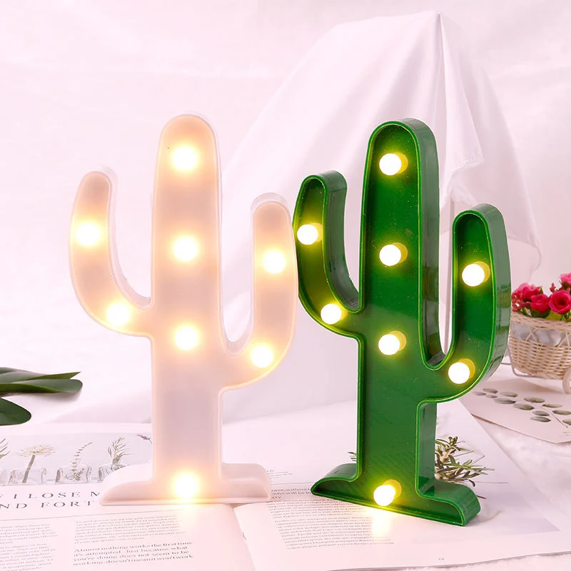 Cactus night light