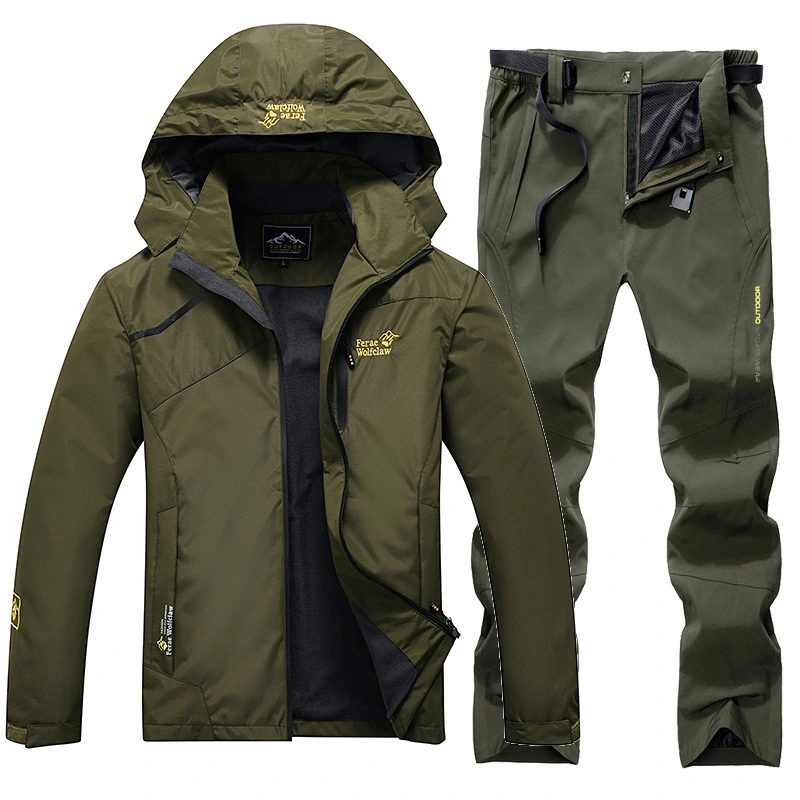 Outdoor waterproof stormsuit