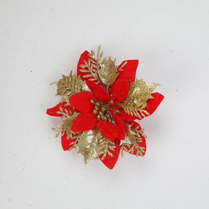 Christmas day gold powder Christmas flower