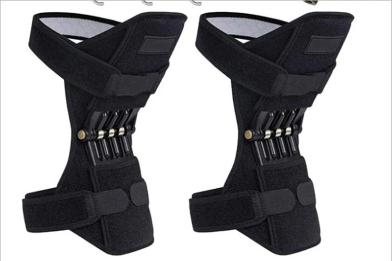 Black patella osteoarthritis booster knee pads