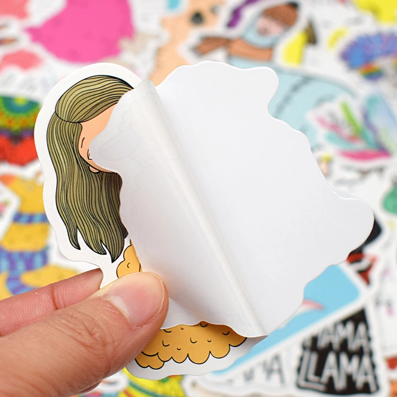 Alpaca graffiti stickers