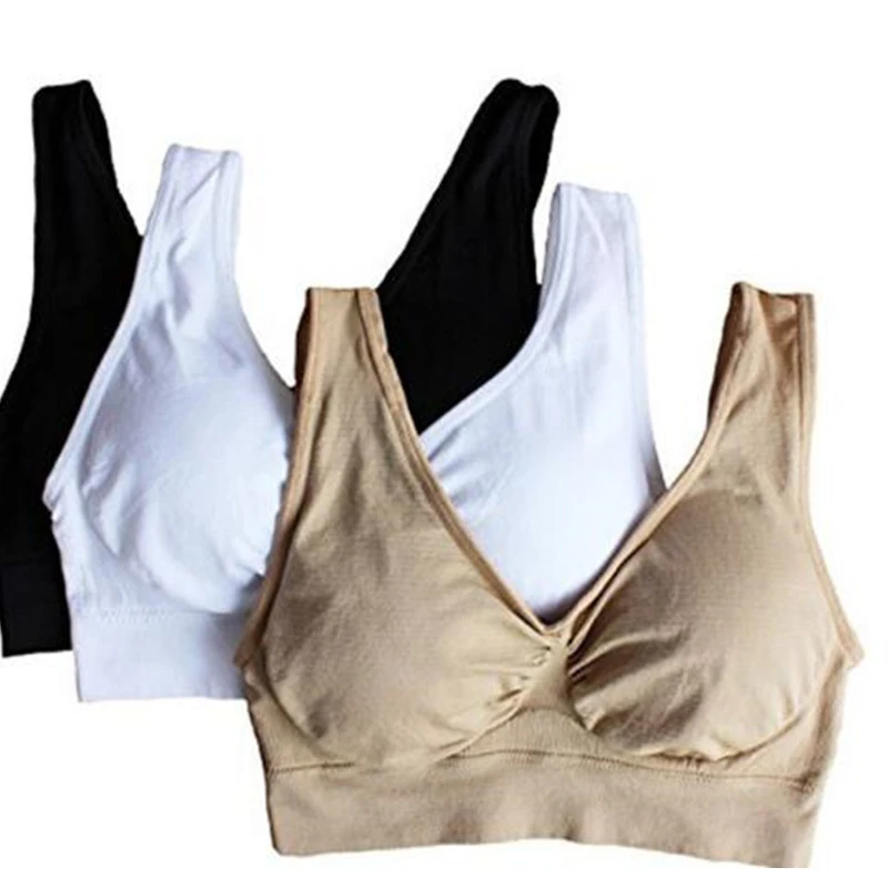 Non-Wire Sports Bra and Vest-Style Yoga Seamless Underwear