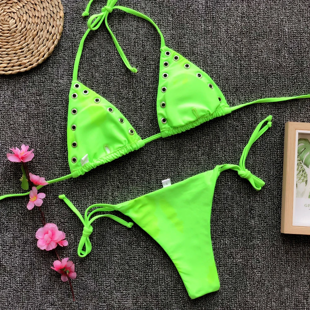 Five-eyed ladies swimsuit