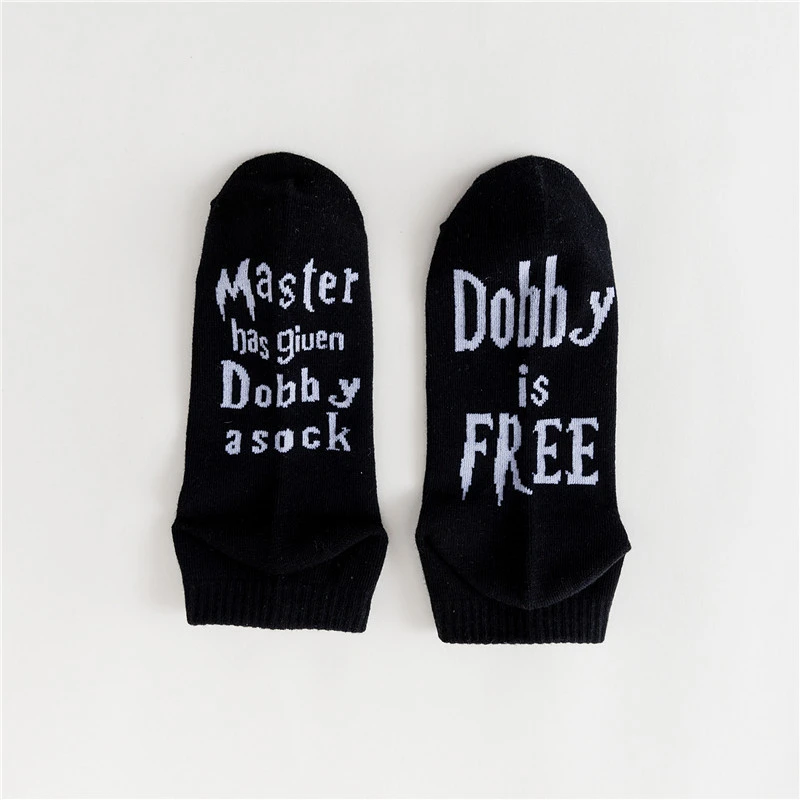 Casual Men's and Women's English Alphabet Socks Socks