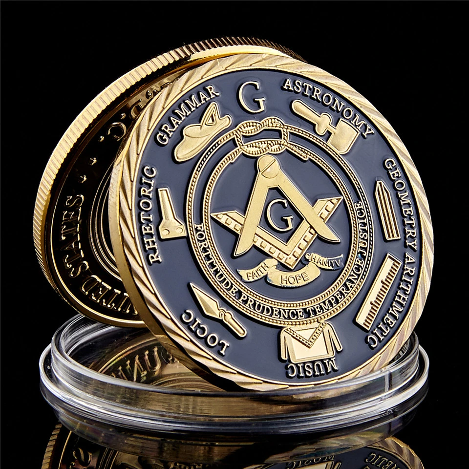 Freemasonry Medal Commemorative Coin Customized