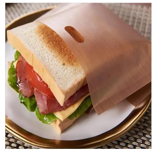 High temperature Teflon toast bag non-stick microwave bag barbecue bag non-stick leak-proof bag Teflon high temperature cloth