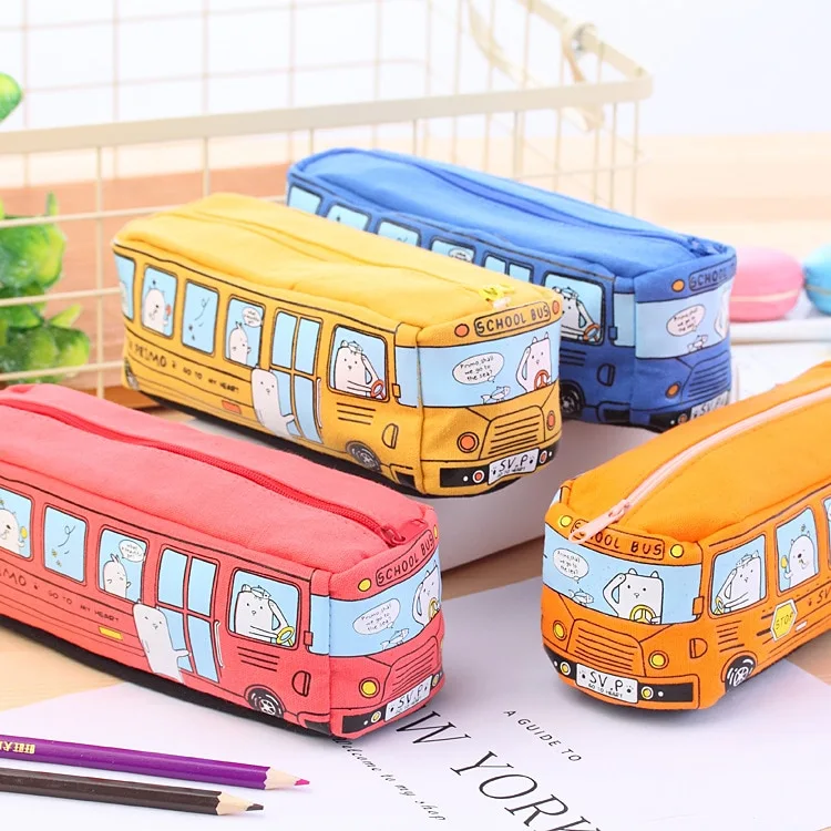 Student bus pencil case