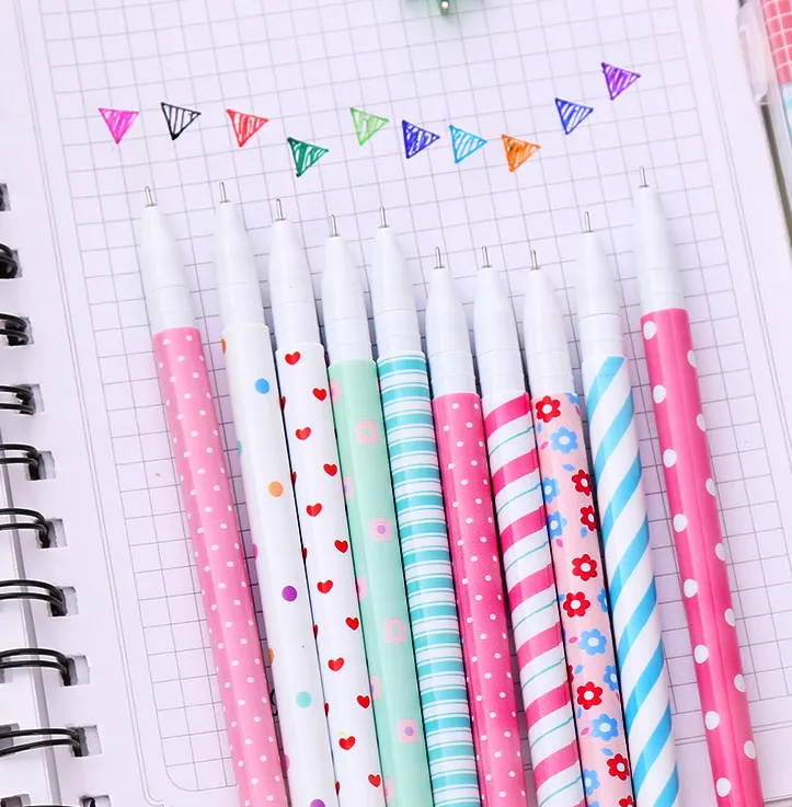 Color Fountain Pen, Flower, Animal, Starry Sky, Sweet Flower, Color Gel Pen