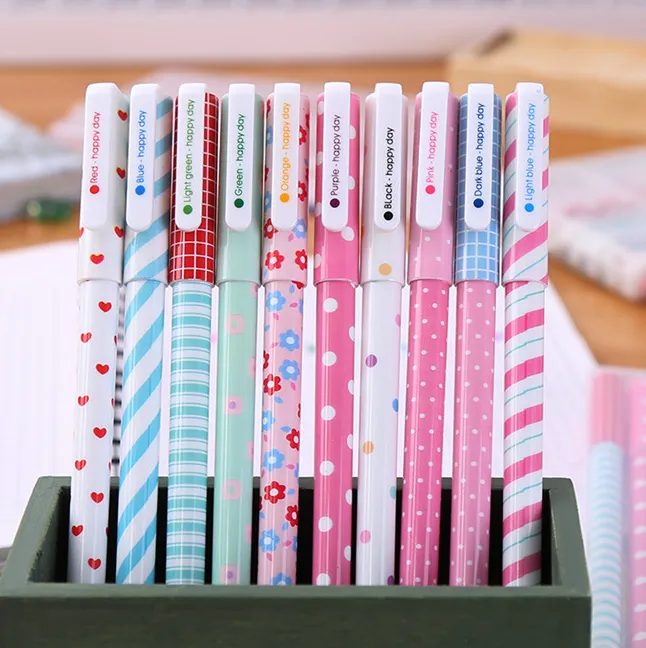 Color Fountain Pen, Flower, Animal, Starry Sky, Sweet Flower, Color Gel Pen