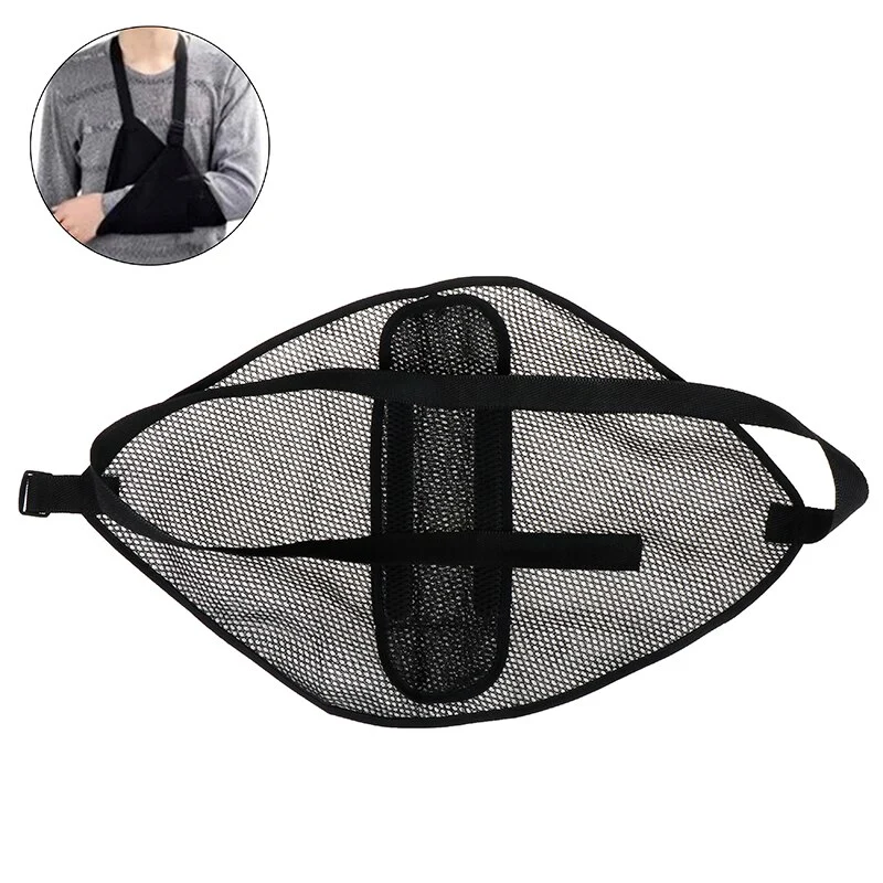 Forearm fixed black sling