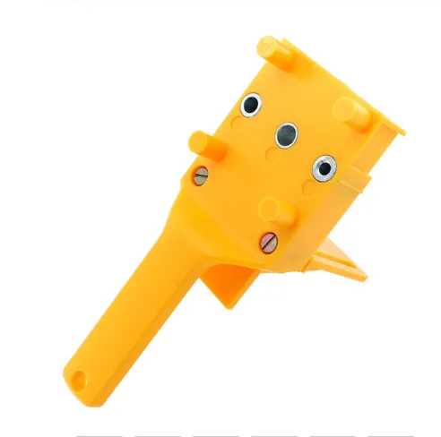 Wood board drilling hole locator