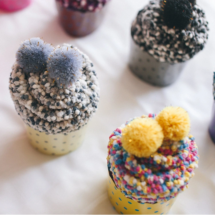 Three-dimensional cake socks home floor socks pearl velvet tube female socks