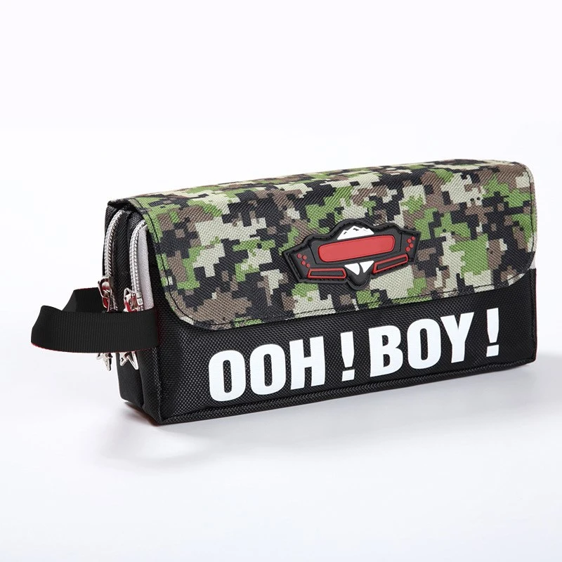 Multicolor camouflage pencil case