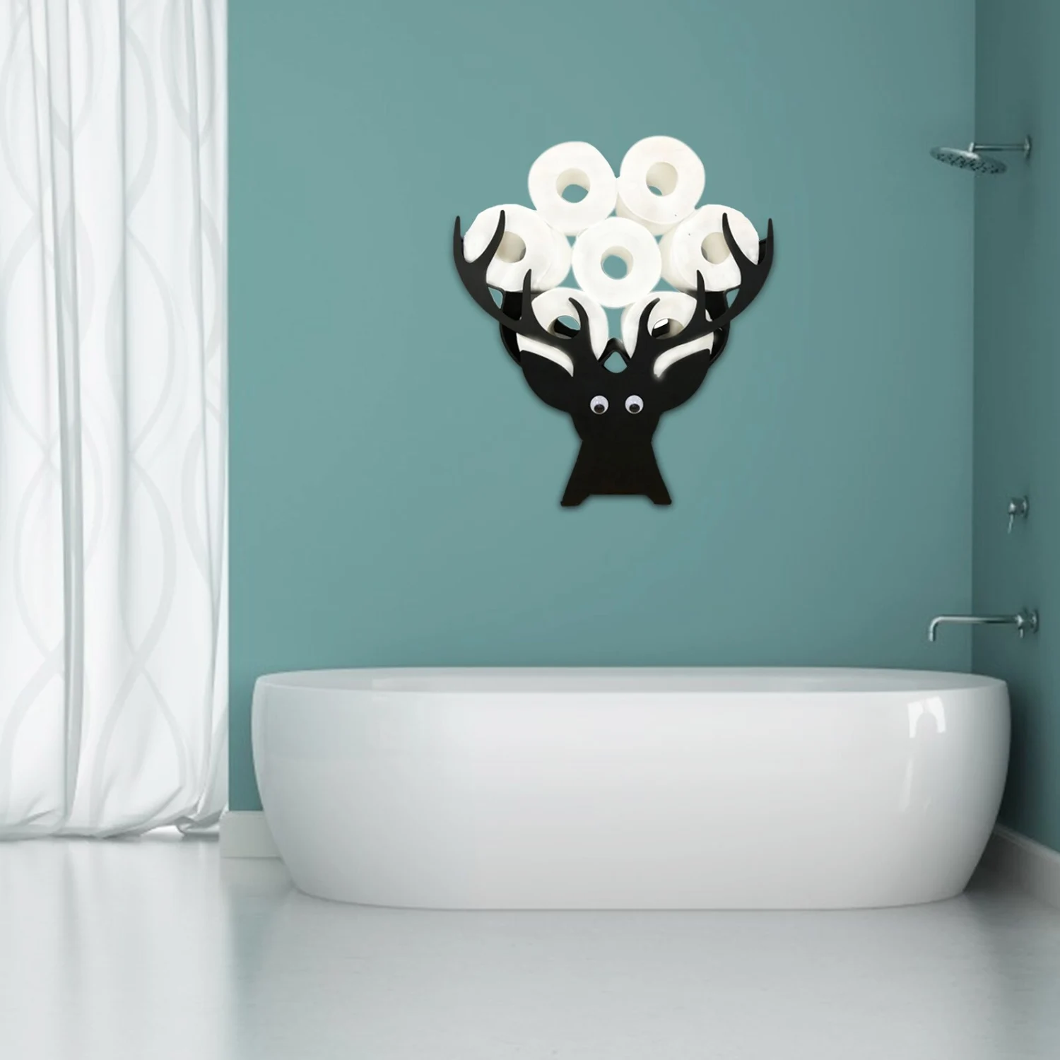 Christmas Elk Shape Toilet Tissue Holder