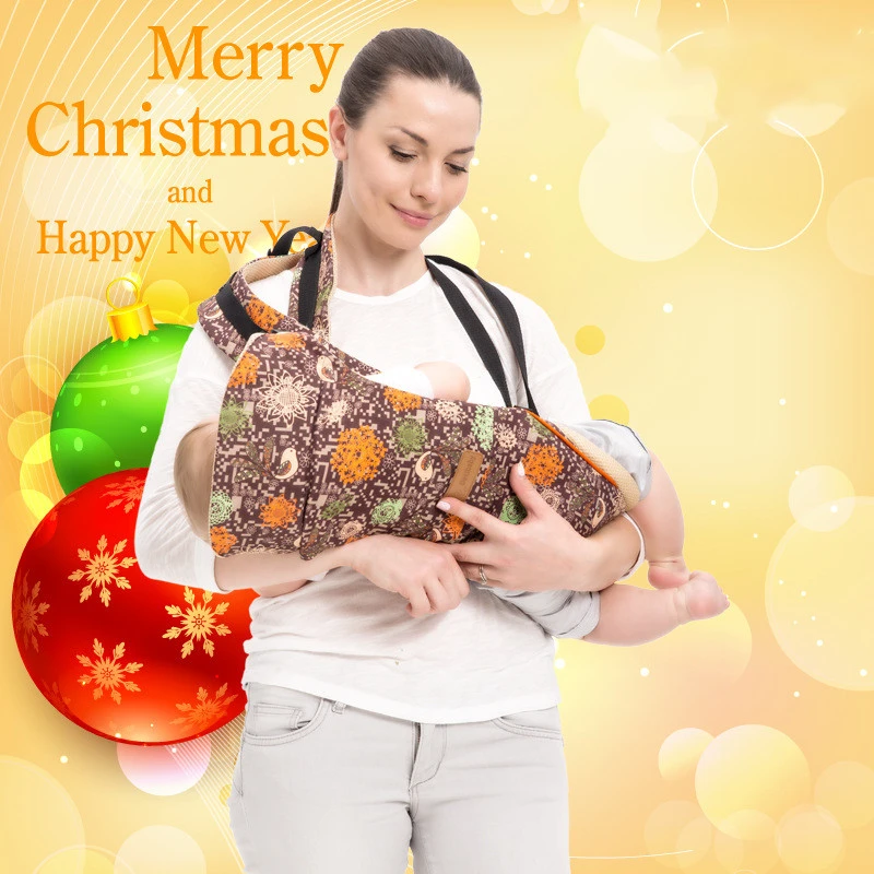 Horizontal holding baby carrier