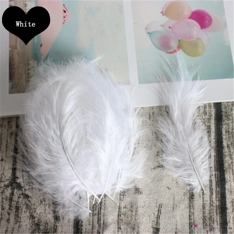 50 Imported Turkey Feathers In Dream Makaron DIY