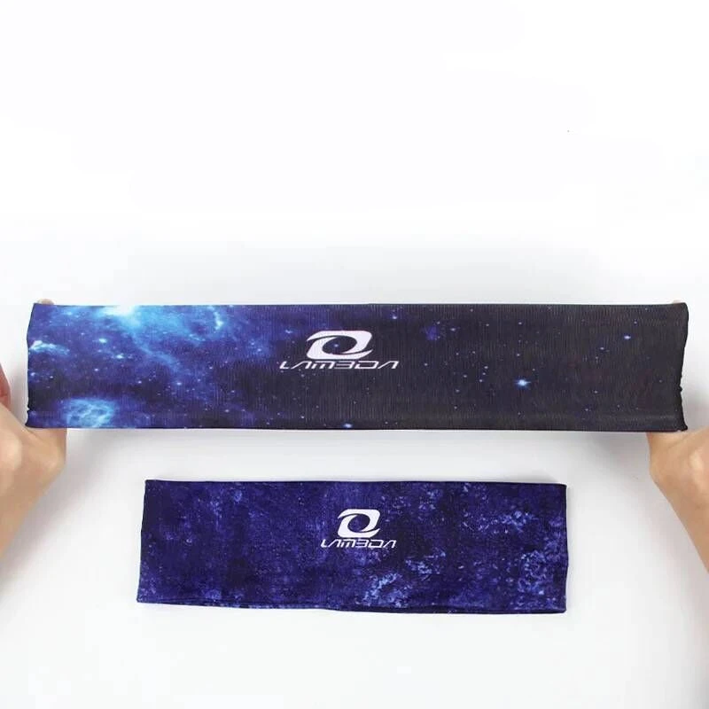 Lampada Non-Slip Sports Headband Headband Headband Sweat-Absorbent Headband Men And Women Running Yoga Fitness Headband