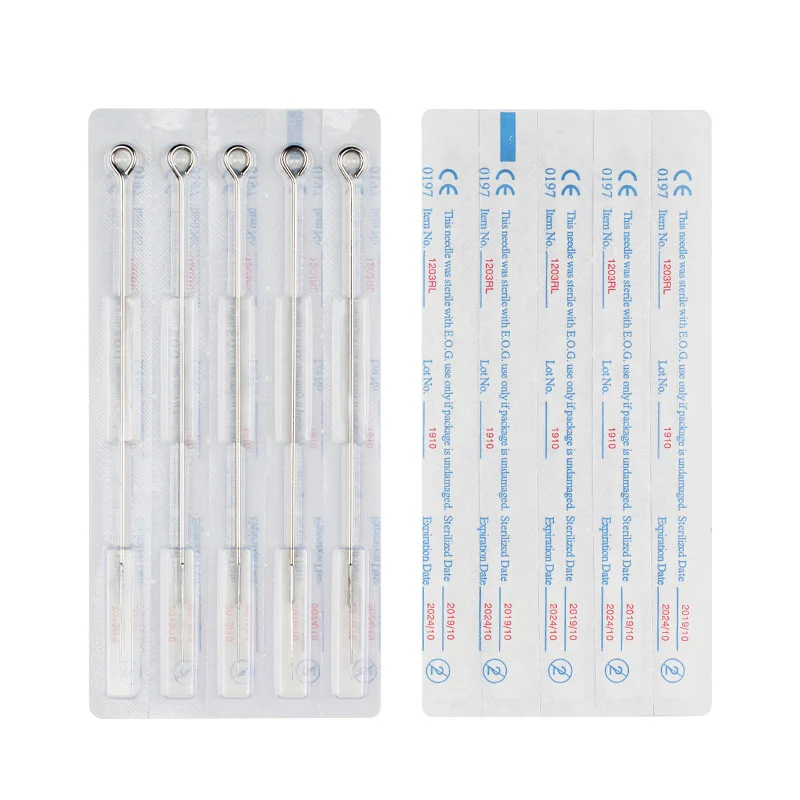 Disposable disinfection tattoo needle
