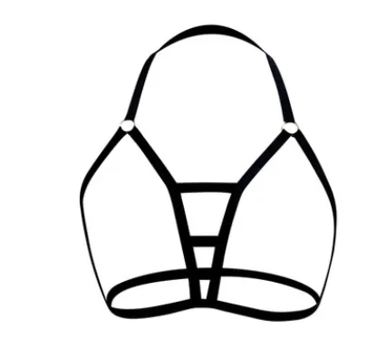 Slim Fit Black Harness