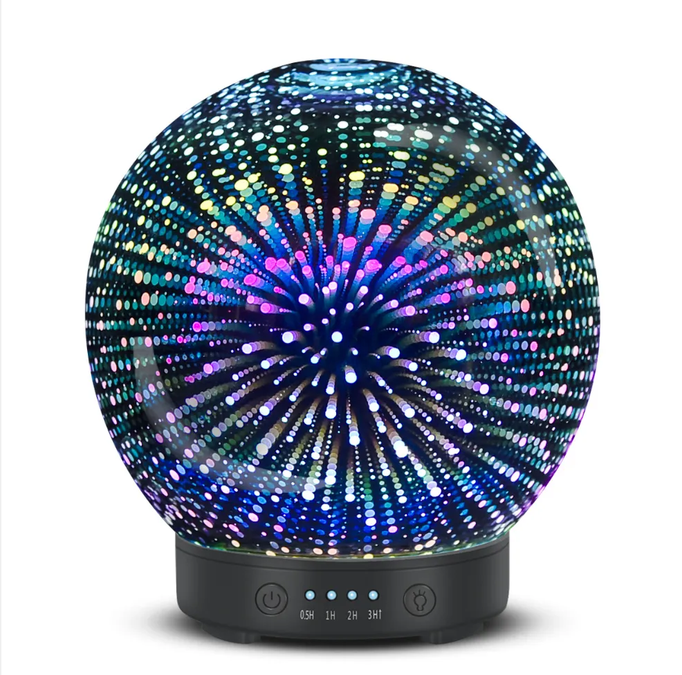 7 LED Color Lighting Modes 3D Aromatherapy Essential Diffuser Fragrance Oil Humidifier