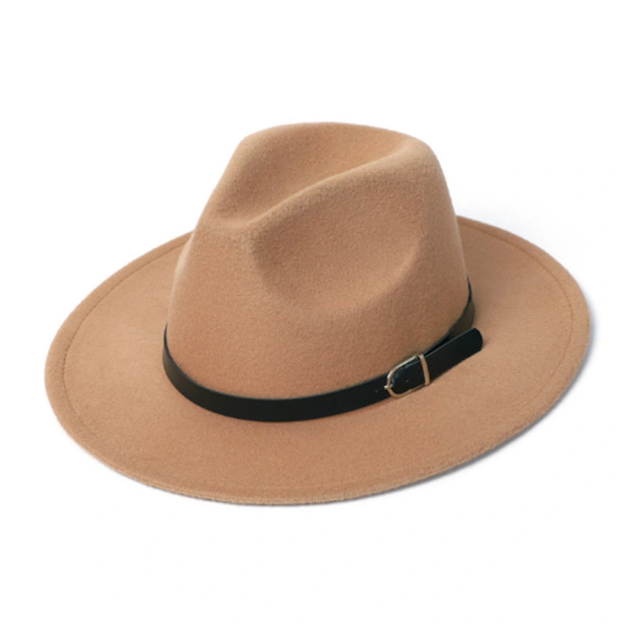 Faux wool top hat