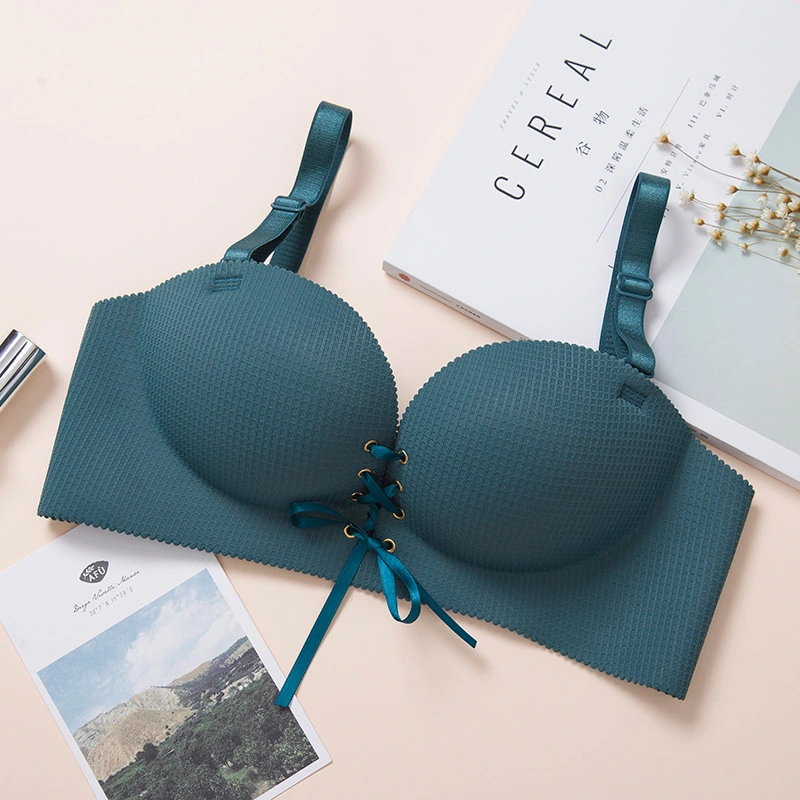 No trace no steel ring bra