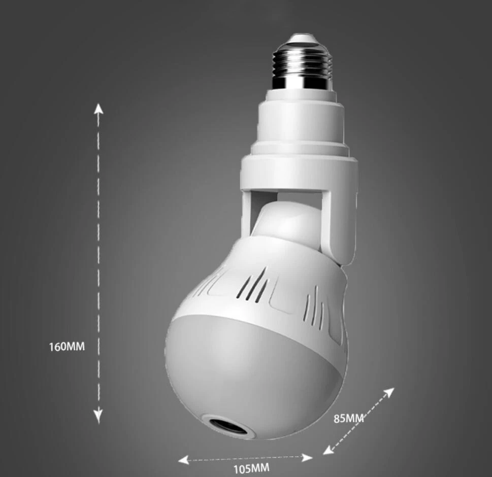 1080P HD night vision 360° panoramic camera
