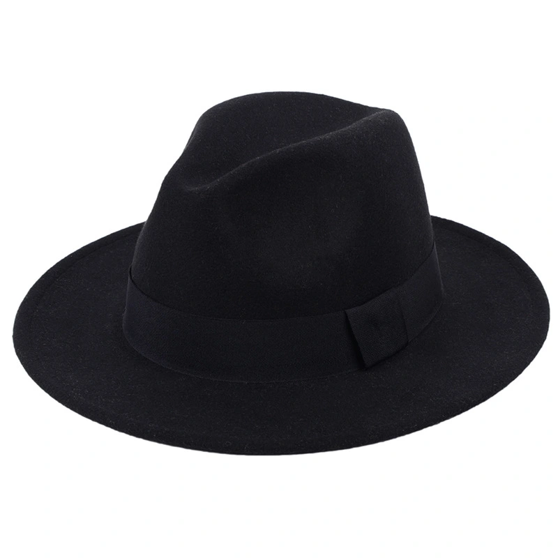 Stage big felt hat groom retro gentleman hat