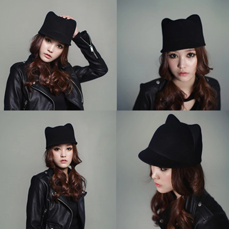Cat ears Jazz hat top hat