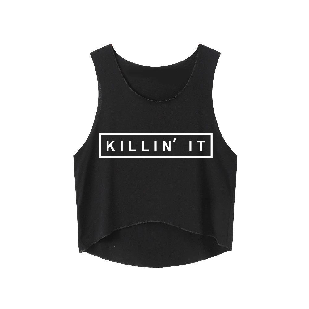 Irregular letter vest